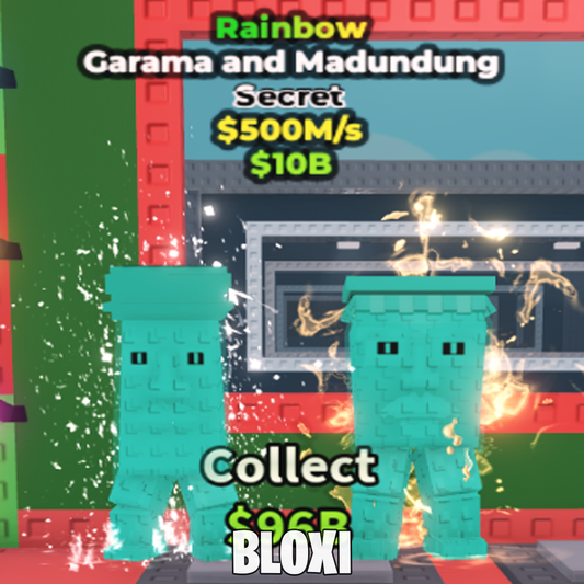 GARAMA AND MADUNDUNG (RAINBOW) [500M/S]